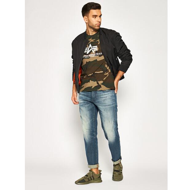 Футболка Alpha Industries Basic T-Shirt Camo