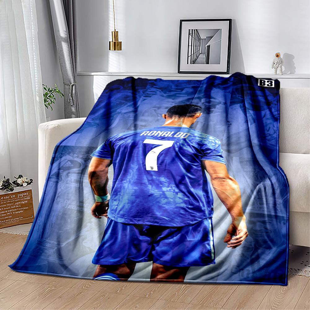 Cristiano Ronaldo Manchester Blanket Ultra-Soft Suitable for Office Chair Bedding Livingroom Four Seasons Universal Modern Style
