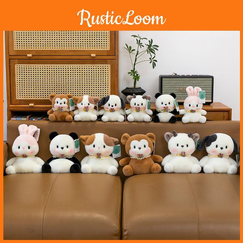 Rabbit Cat Bear Demon Dog Panda Table Companion Doll Decoration Plush Toy Gift