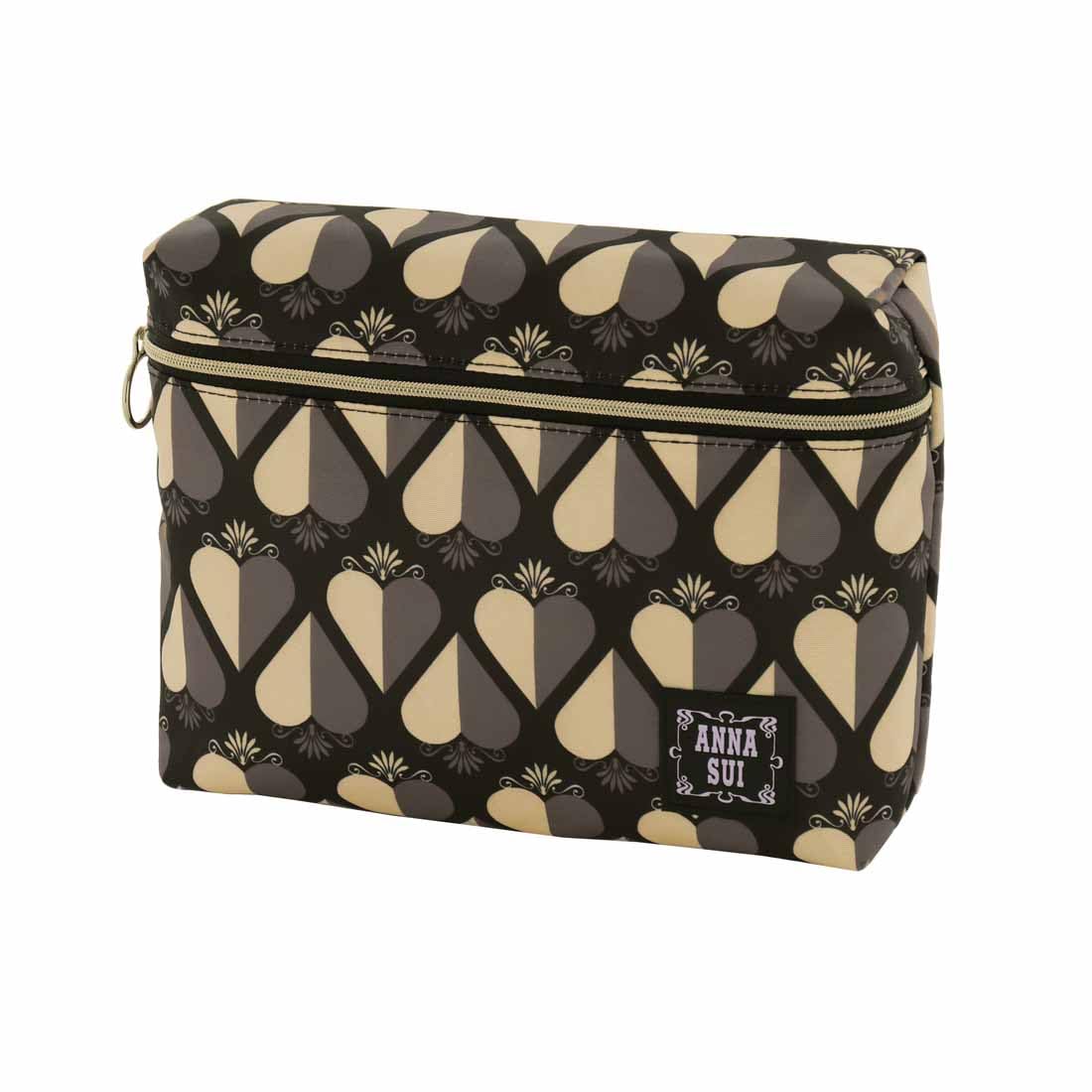 

Big Pouch Chic Heart ANNA [ANNA SUI] Pouch/Travel (Black) SUI/Women s 001225-0001-01 чорний