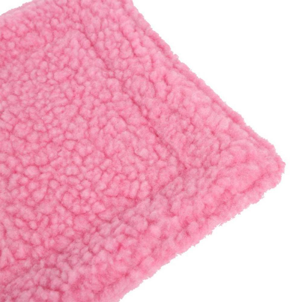 Thicken Warm Double Sided Fleece Pet Mat for Hamster Rabbit Squirrel Cat