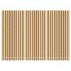 VidaXL Tissu de remplacement pour auvent rayures multicolores 4,5x3 m, dessus d'auvent de remplacement, parasol de terrasse, 367738