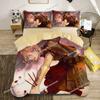 3D Anime Satoru Gojo Quilt Cover Japan Famous Anime Duvet Cover Sets Boys 3D Printed Quilt Cover Sukuna Bedroom Decoration