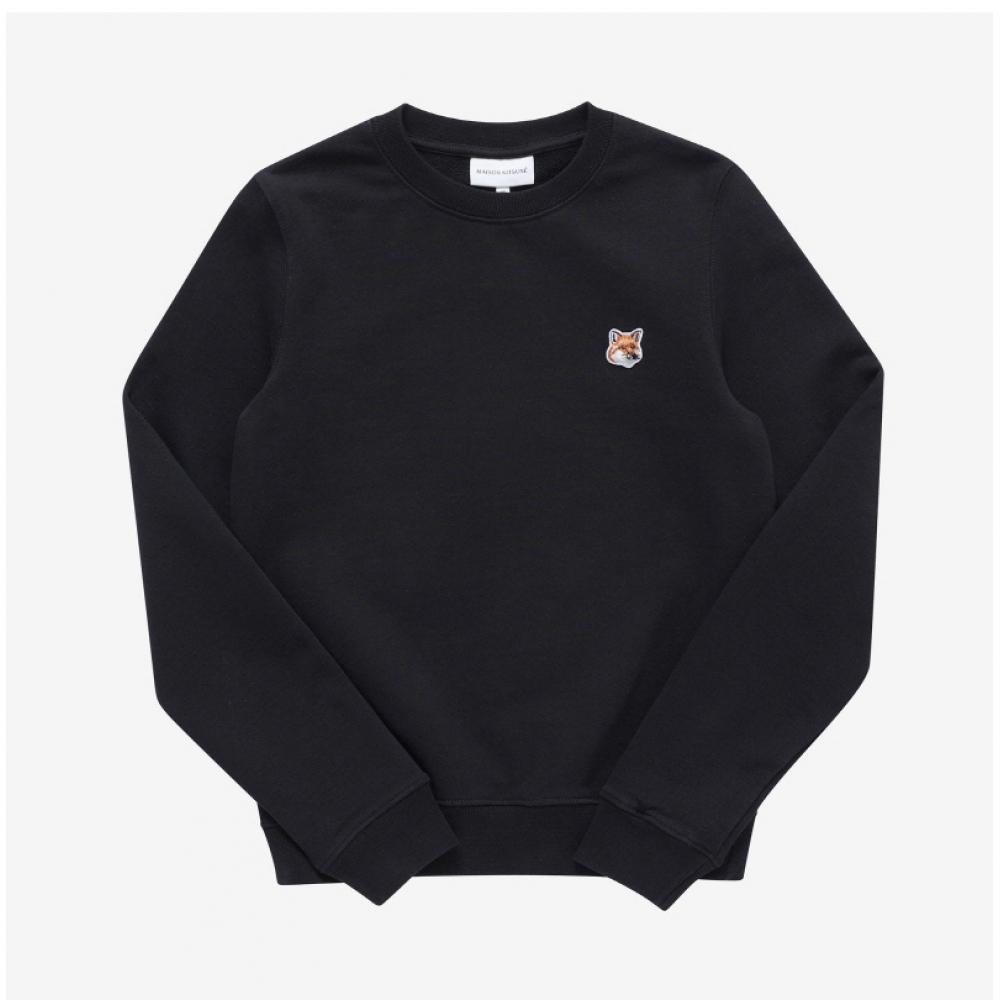 MaiSon KitSune Lw00302km0001 P199 Fox Head Patch Women S SweatShirt