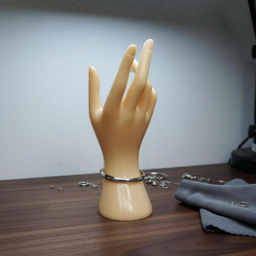 Fake Hand Display Easy To Clean Band Holder Saving for Retail
