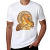 Mucha  Zodiac TShirt Blouse Tops Mens Tall T Shirts