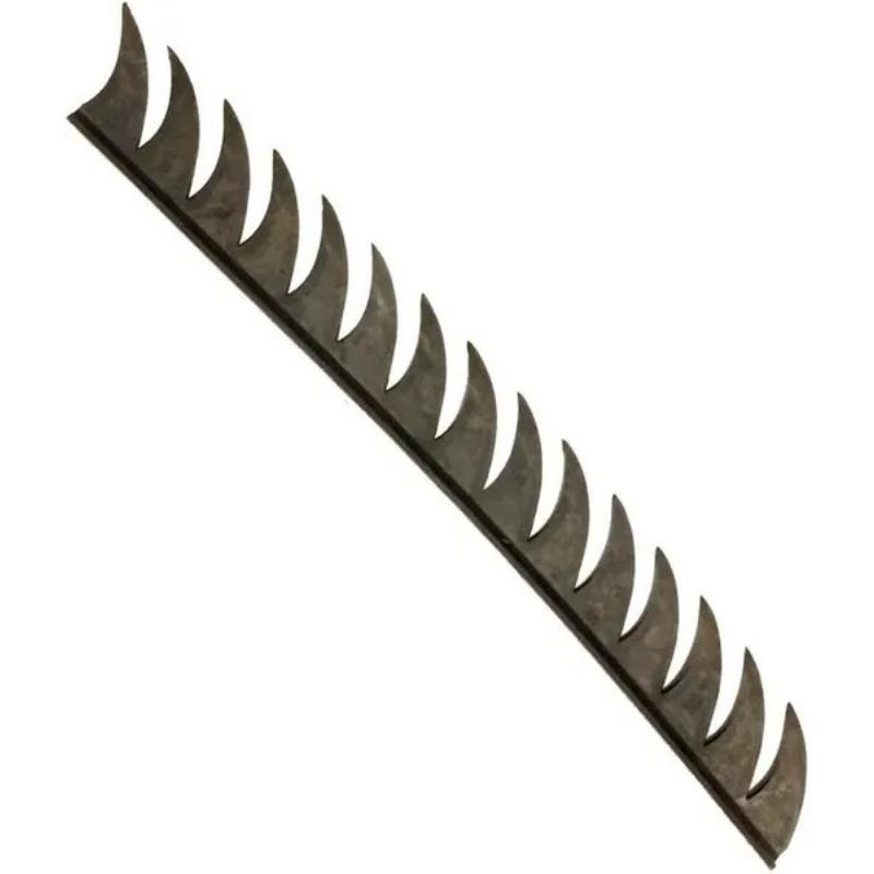Motorcycle Helmet Decoration Sticker Rubber Saw Blade Accessories for Customizing Helmets Not Included