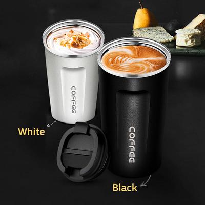 Yousheng Car Stainless Steel Thermal Vacuum Travel Office Coffee Mug Milk Cup with Lid