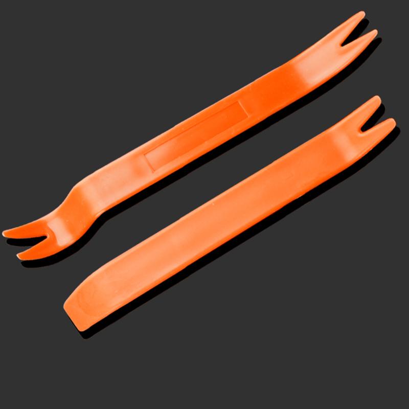 12 Stück Auto Verkleidungsentfernungswerkzeug Auto Panel Tür Audio Ausbauwerkzeugsatz Auto Clip Zange Befestigungselement Entferner Tasche