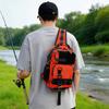 Wasserdichter Outdoor-Angelrucksack Wander-Reise-Sport-Hüft-Brusttaschen Radfahren Freizeit Klettern Camping Kreuztaschen Rucksack