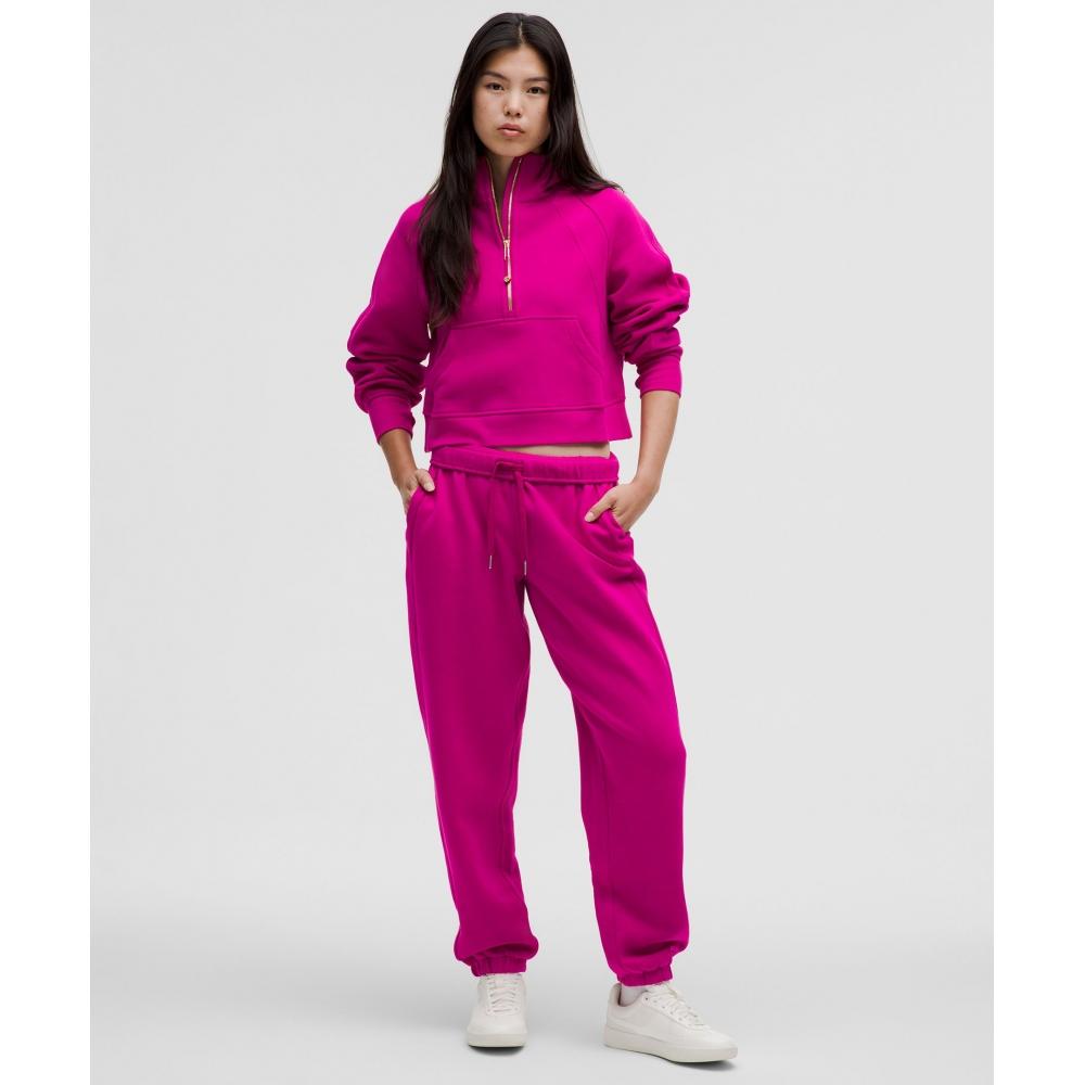 Lululemon Scuba Mid Rise Oversized Jogger  Regular Ripened Raspberry