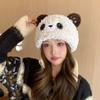 Korean Cute Bear Women's Hat Autumn Winter Beanie, Outdoor Warm Ear Protection Knitted Hat