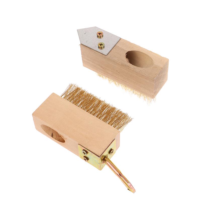 Garden Wire Weeding Brush Adjustable Manual Weeding Tool - Suitable For Cleaning Decks Terraces And Sidewalks | Wire Brush