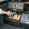 -Car Emblem Storage Box Foldable Auto Trunk Organizer Bag For BMW MINI Cooper S JCW WORKS One Countryman R58 R57 R56 R55 F55 F56