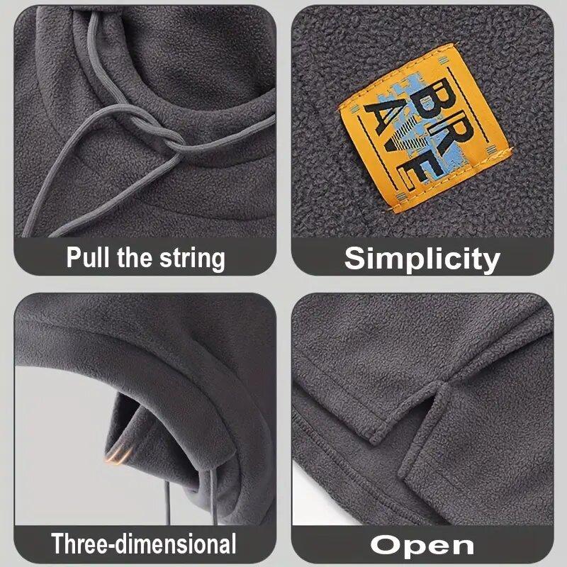 Winter Cycling Face Mask Neck Warmer Full Face Windproof Thermal Hat Motorcycle Scooter Cold Protection Headwear