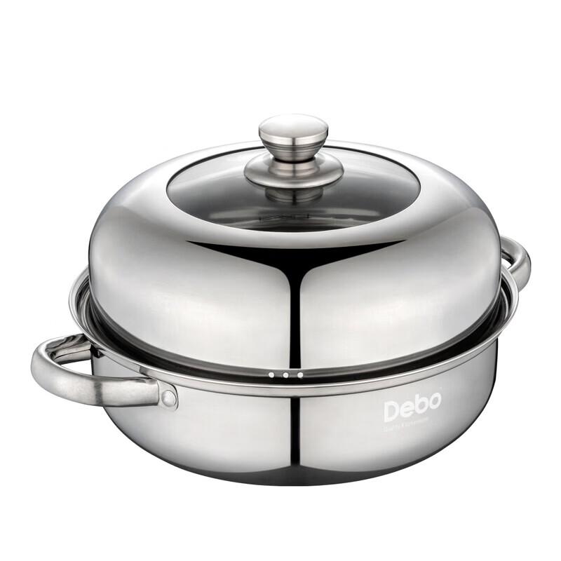 Debo Ailinor 316L Stainless Steel Soup Pot & Steamer