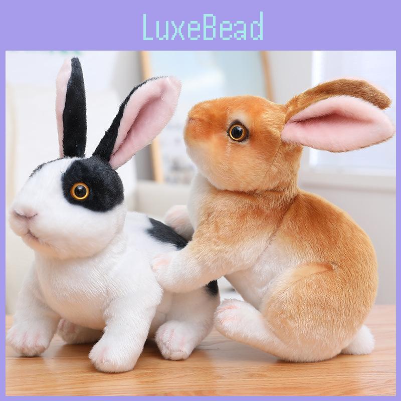 Rabbit Creative Cartoon Plush Toy Photography Decorative Props Stand Cute Pose