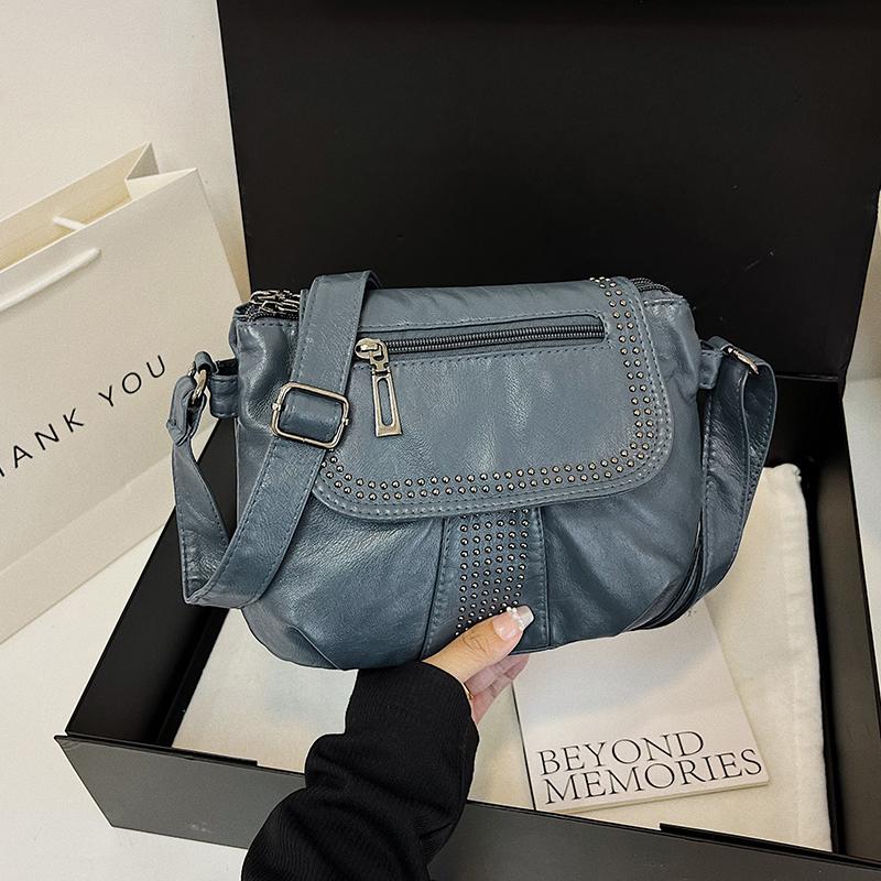 Women's Bag Shoulder Bag Middle-aged Soft Leather Small Bag Mother Bag