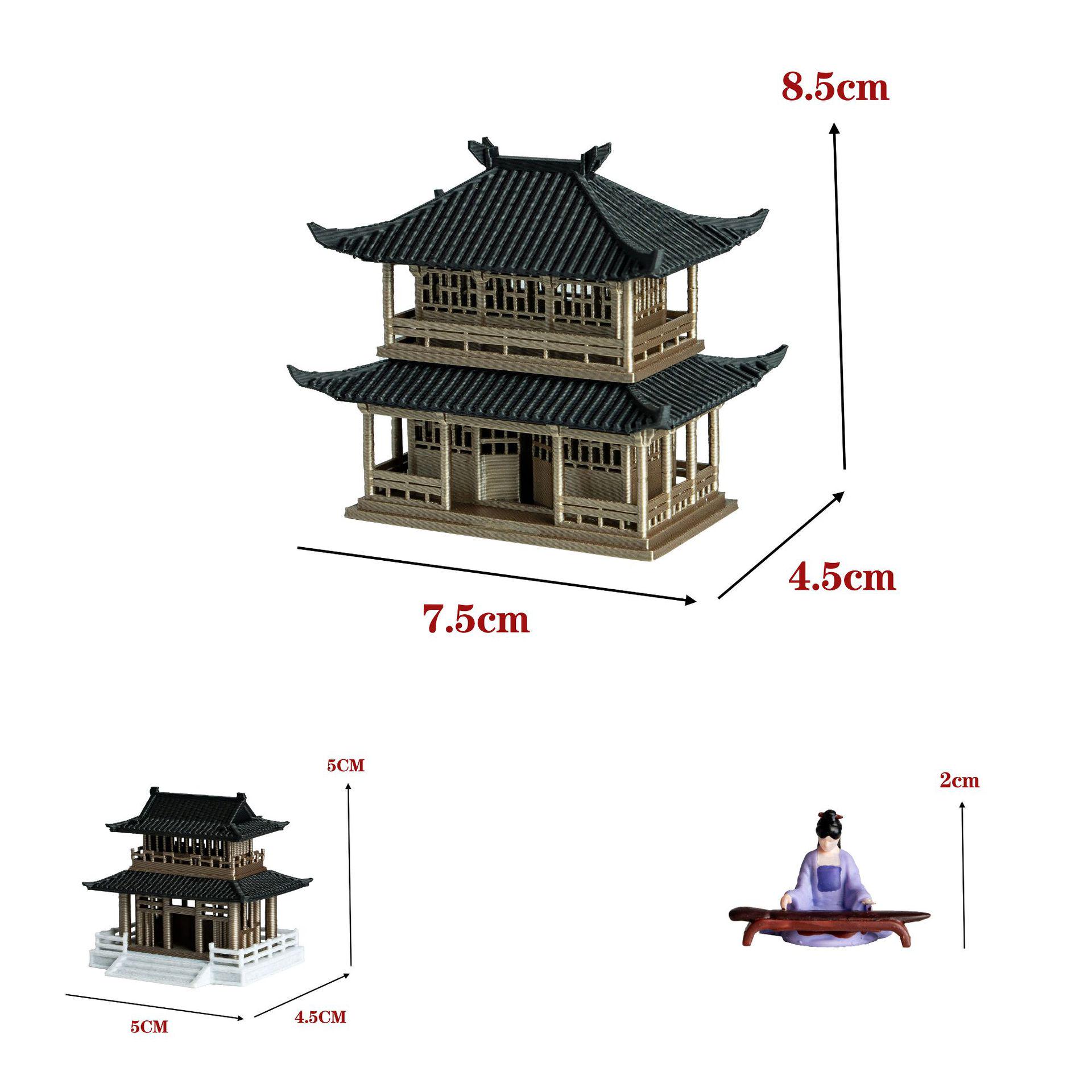 

Ancient-Style Micro-Landscape Models: Rockeries, Pavilions, Sand Tables, Bonsai, Aquatic & Terrestrial Ornaments