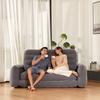 Inflatable Foldable Sofa Lazy Chair Thickened Double Bed for Home Nap Lounge Comfortable