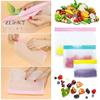 Reusable Food Storage Bag Upgrade Leakproof Top Stand Up Freezer Sandwich Ziplock Bag Silicone PEVA Food Preservation Shut Bag