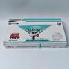 Set of 12 Mini Alloy Police Cars: 4.5 cm Pocket-Sized Toy Models