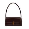 Vintage Underarm Bag Textured Women's Bag Autumn Shoulder Bag Fashion Tote Bag Baguette Bag