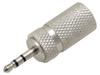 Jack Adapter 2.5 Plug 3.5 Socket Metal Stereo