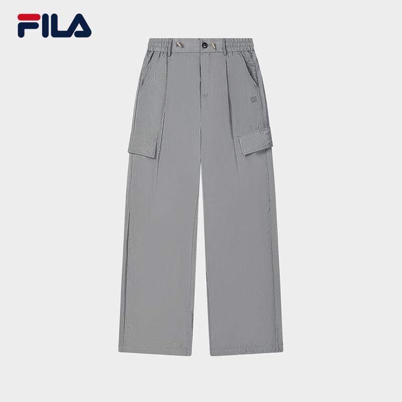 FILA Women s Summer Wide-leg Woven Trousers M