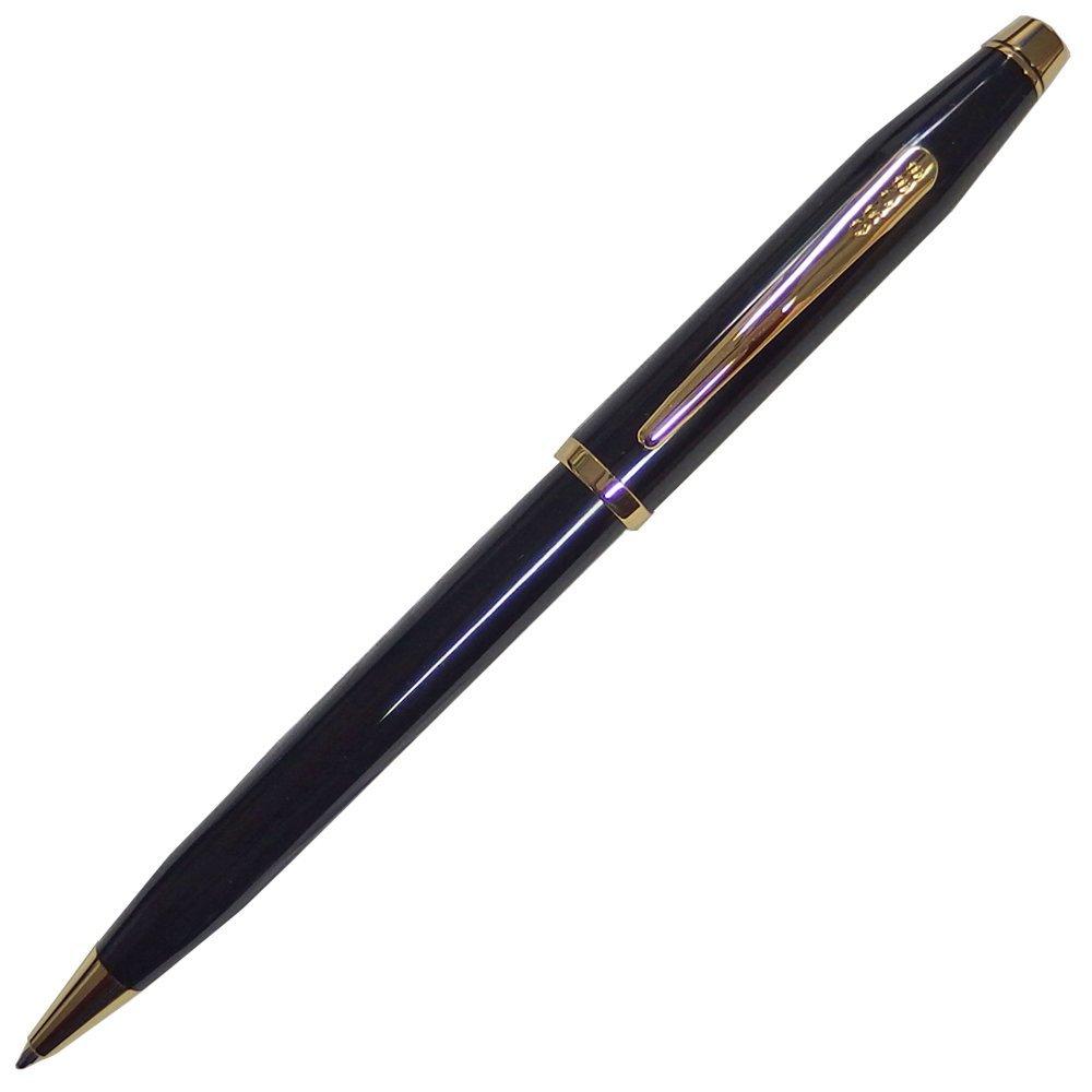 CROSS Century II New Finishes Black Lacquer Ballpoint Pen 412WG-1