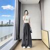 Women's Summer High-Waisted Retro Striped Wide-Leg Pants