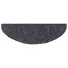 Self Adhesive Step Mats 5 pcs. 65 x 21 x 4 cm Dark Gray Semi Round Large