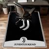 Juventus Dywan z nadrukiem do sypialni salonu wystroju domu Dywany Mata Mata antypoślizgowa Dywanik przy łóżku