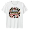Mama Mama Mama Womens T-Shirt Motherhood Floral Family Birthday Gift For Her