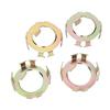 4Pcs Trailer Spindle Nut Retainer Metal Secure Fixation Wheel Spindle Nut Retainer Replacement for EZ Lube Jam Nut 2 To