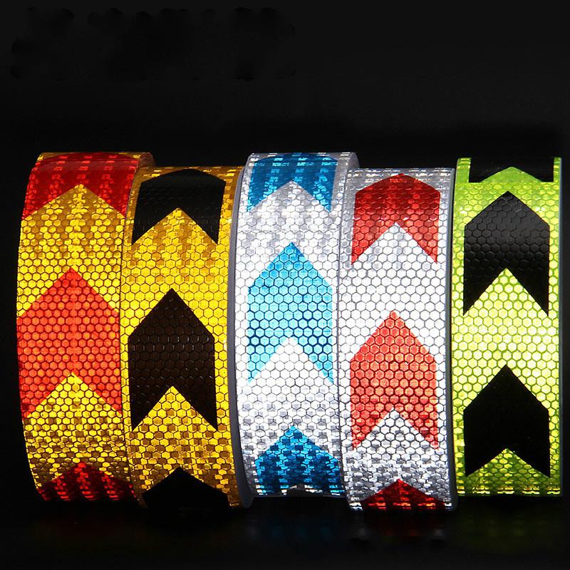 

Светоотражающая лента, предупреждение, Светоотражающая клейкая лента, наклейка для грузовика, мотоцикла, велосипеда, автомобиля, Стайлинг