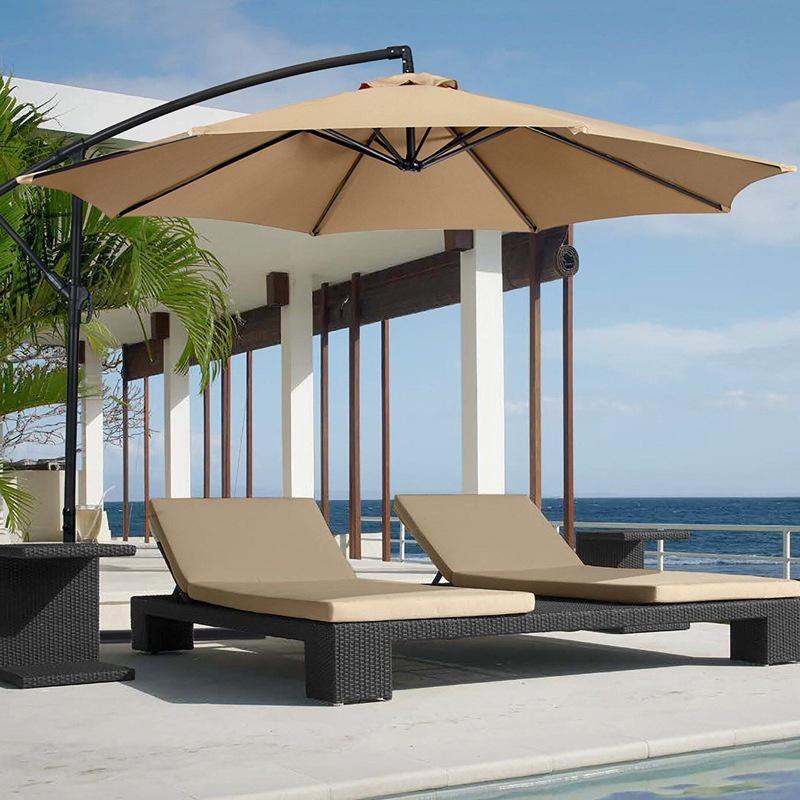 Top Quality 3m Diameter 8 Ribs Umbrella Canopy Replacement Patio Top Cover for Market Outdoor Beach Yard Patio Umbrella