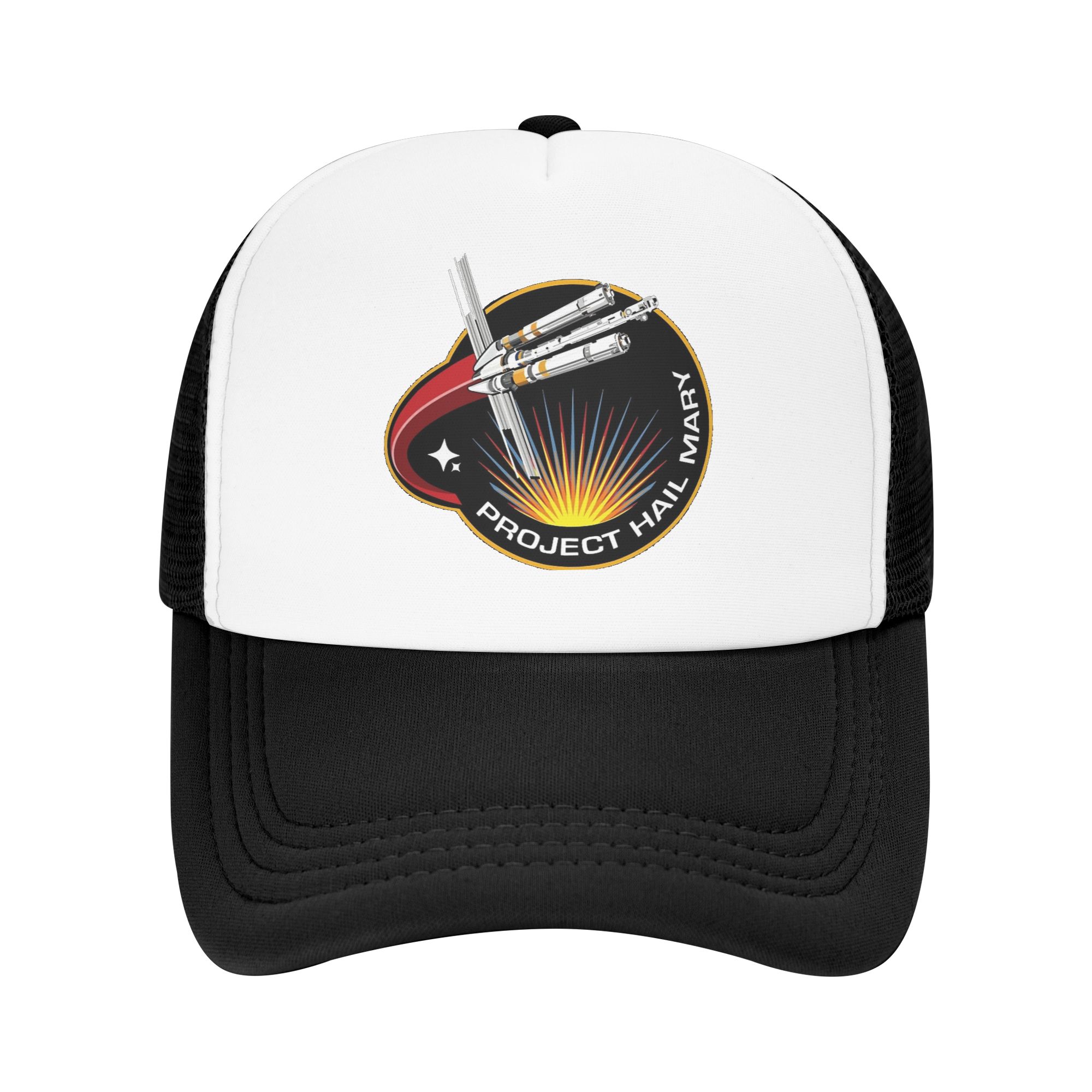 Echo CAP Project Hail Mary Si Fi Trucker Caps Unisex Hoed Trucker Hoed Golf Hoeden Ademend Polyester Gaas Baseballpet Herfst One Size