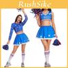 Halloween Cheerleader Kostüm Set Aus Polyesterstoff Für Cosplay Und Mottopartys