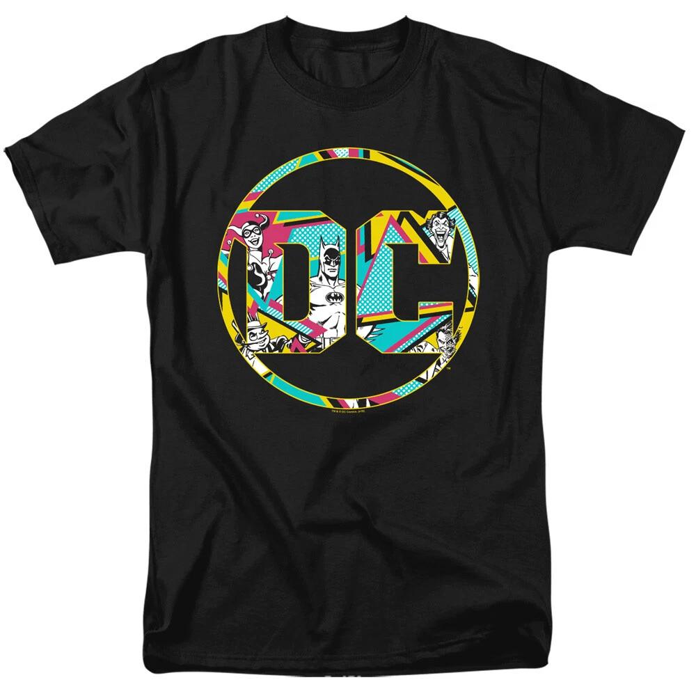 Batman 80s Bat Logo T-Shirt DC Comics Villains Tee Men s S-5XL Licensed S