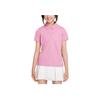 Dri-FIT Victory Golf Lightweight Breathable Short Sleeve Kids Tops Magic-Flamingo White DN1967-646