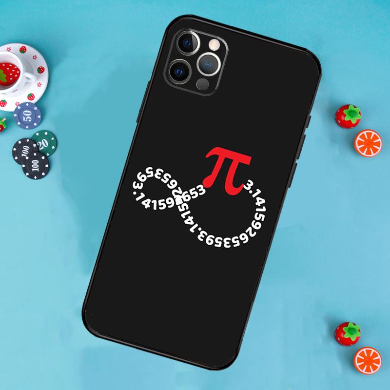 Math Formula Pi Phone Case For iPhone 16 15 11 12 13 14 Pro Max Mini X XR XS MAX Plus Cover Coque
