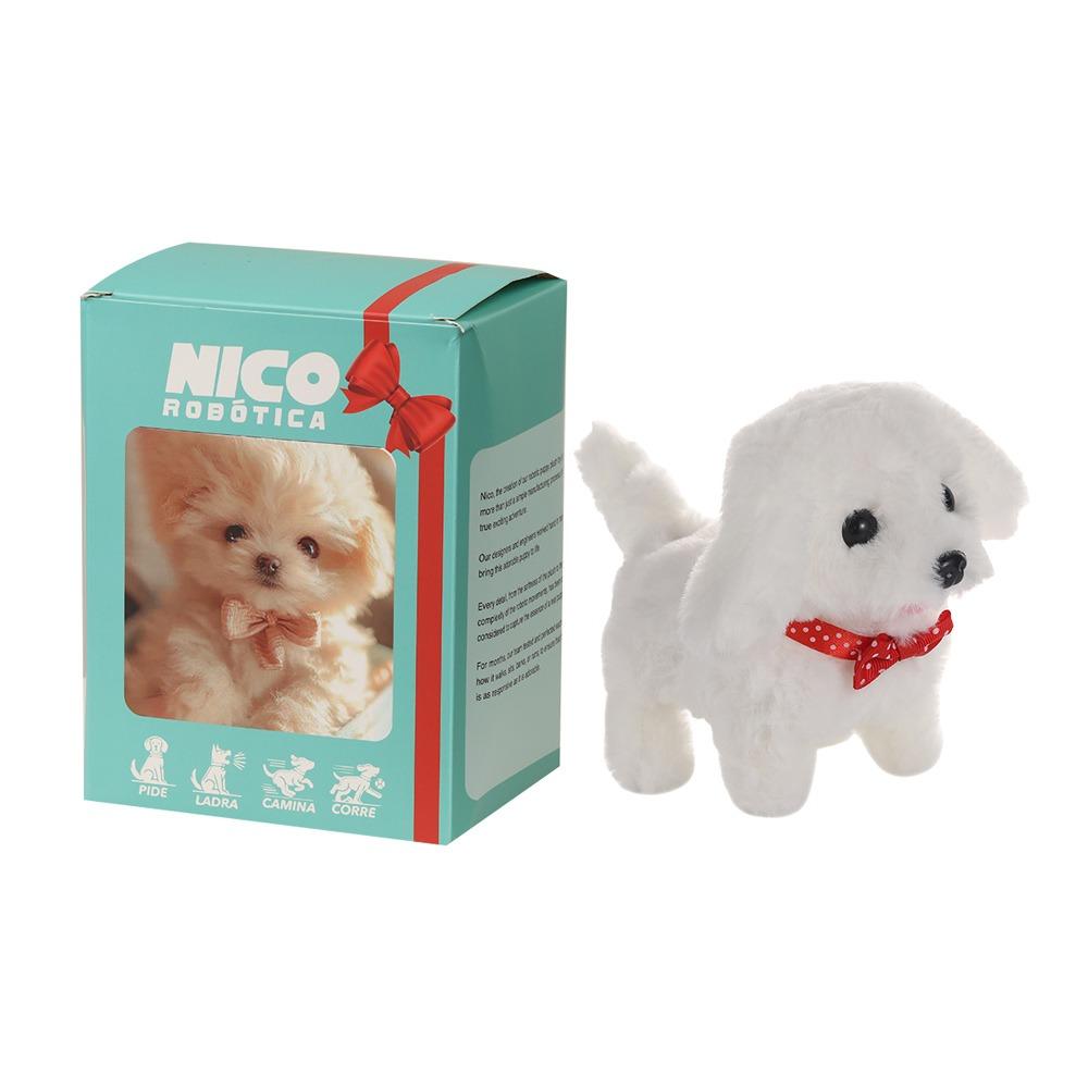 Walking Simulated Puppy Plush Walking Dog Toy Fashion Puppy Plush Toy  Chilren