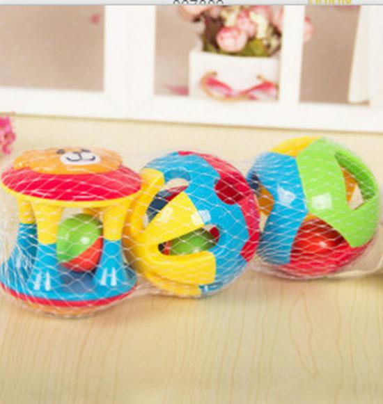 Soothing Rattle Ball Toy for Newborns (0-1 Year) - Water Boilable Lullaby Play & Tease