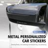 CQS1 For Mercedes Benz 3D Metal Car Emblem Logo Decorative Stickers Badge Decal Interior Styling W211 W124 W176 W177 C180 C200 C260