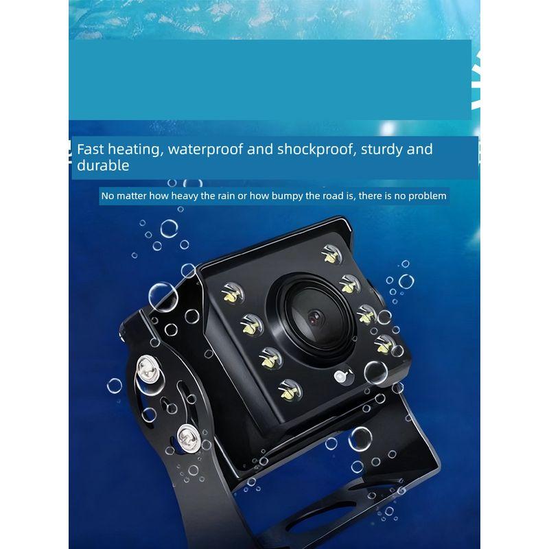 High-Definition Camera Night Vision 1080 Waterproof Truck Monitoring Recorder Reversing Image Universal for Harvesters