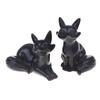 Cute Fox Color-Changing Tea Pet Ornament Creative Tea Ceremony Accessories Home Desktop Small Fox Figurines Decoration