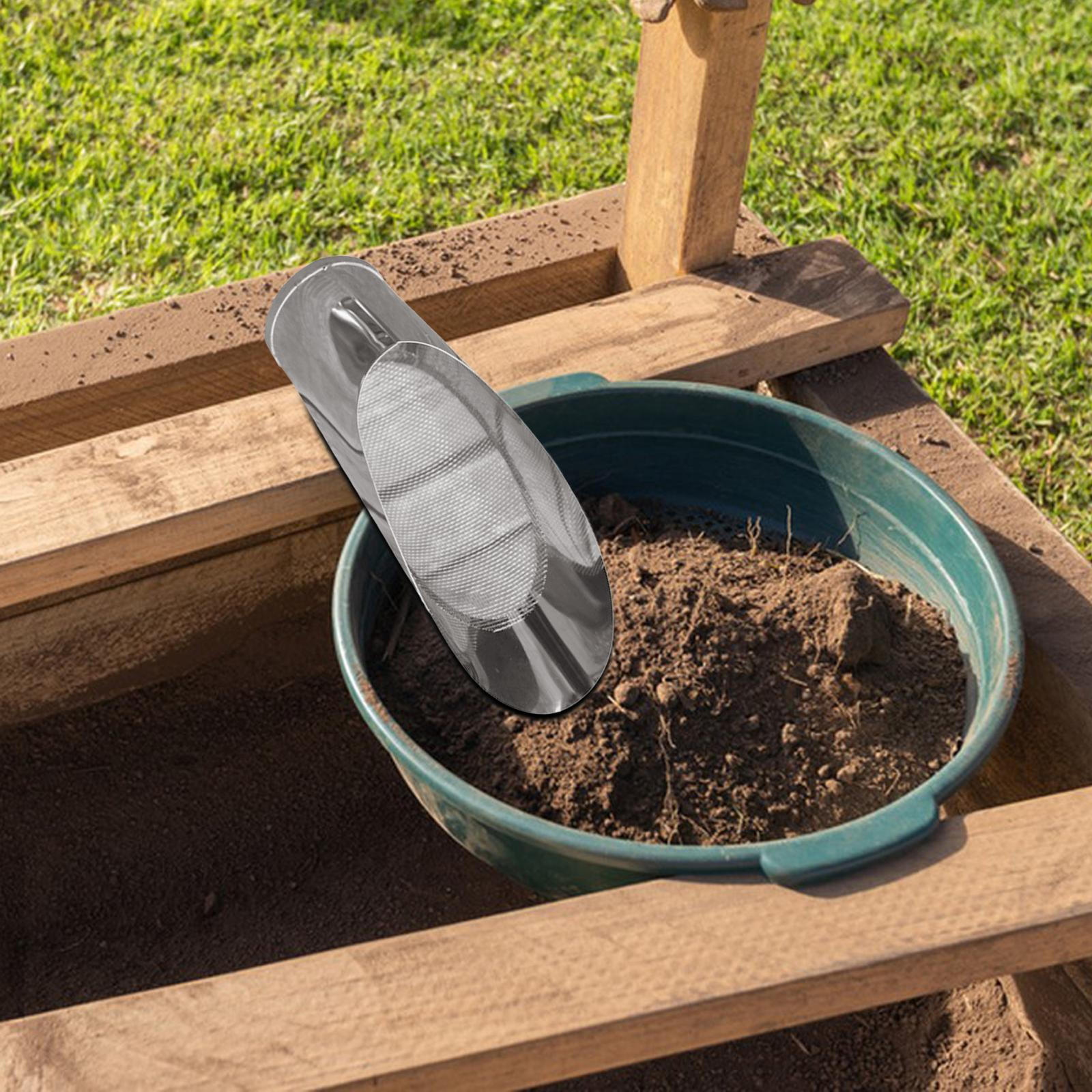 

Совок для почвы для бонсай, нержавеющая сталь, садовые принадлежности Sturdy Garden small M
