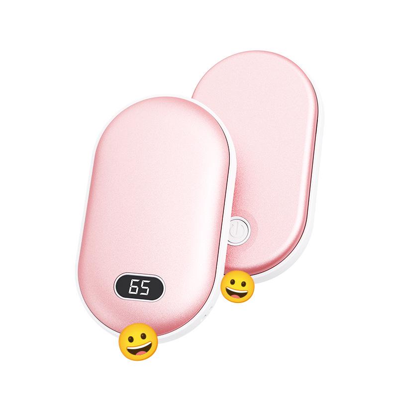 Rechargeable Digital Display Magnetic Hand Warmer & Power Bank