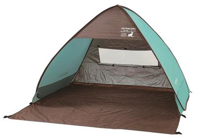 Captain Stag Sunshade Beach Tent, CS Charmant Pop-Up, Mint Green, UA-29, 200 X 220 X 130cm (8.7 X 8.7 X 5.7 Inches)